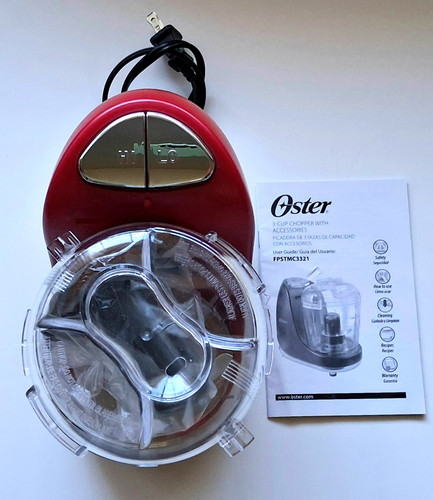 Oster cup chopper red - chopper,